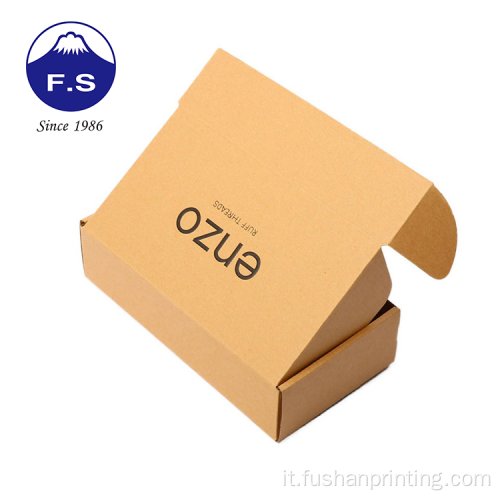 DMBOSSing Cardboard Packaging Kraft Spedizione di spese di spedizione